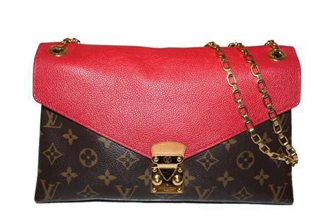 louis vuitton red and brown bag|original brown louis vuitton handbags.